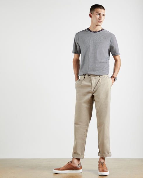 <P>Relaxed Fit Pleated Trouser</P>